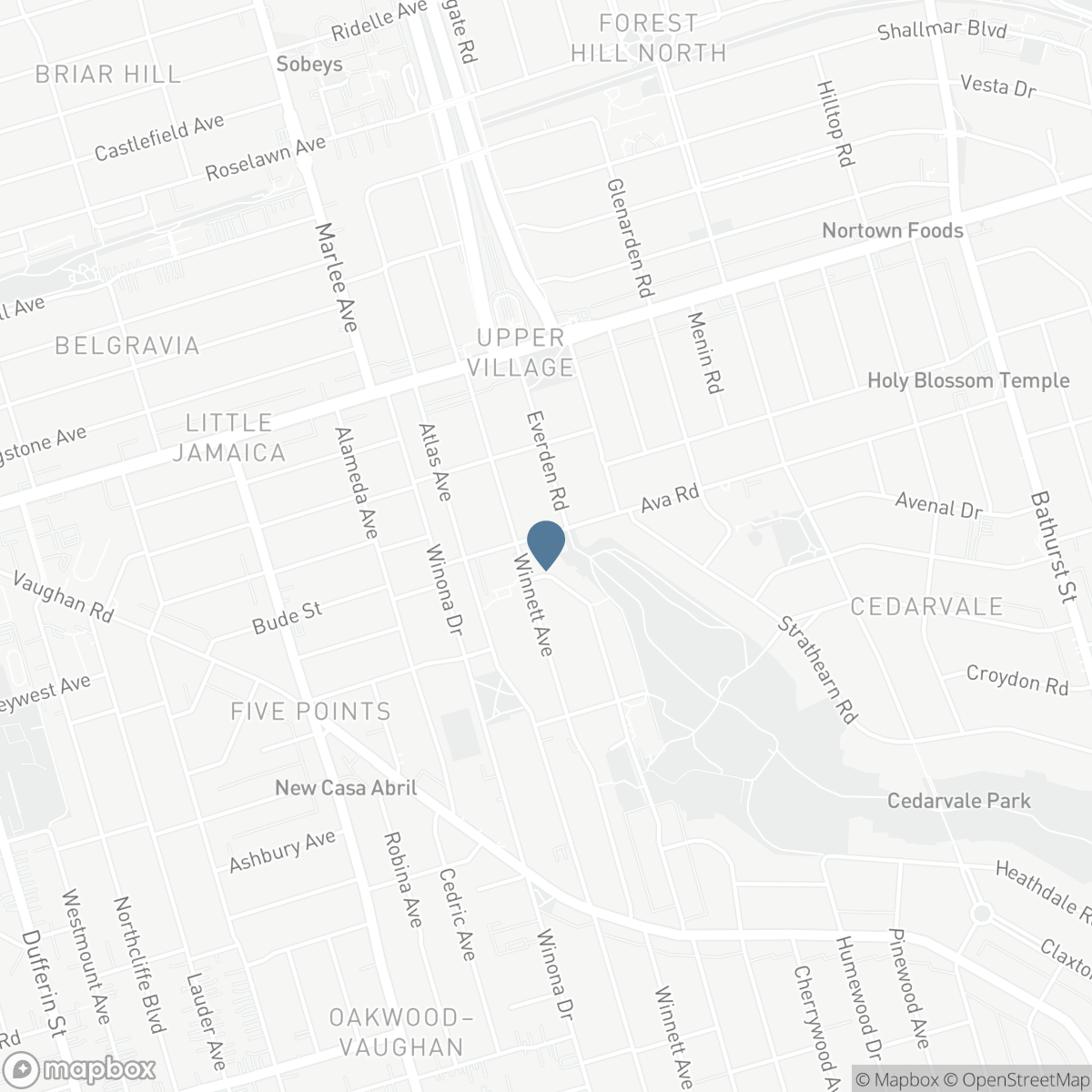 215 AVA ROAD, Toronto, Ontario M6C 1W9